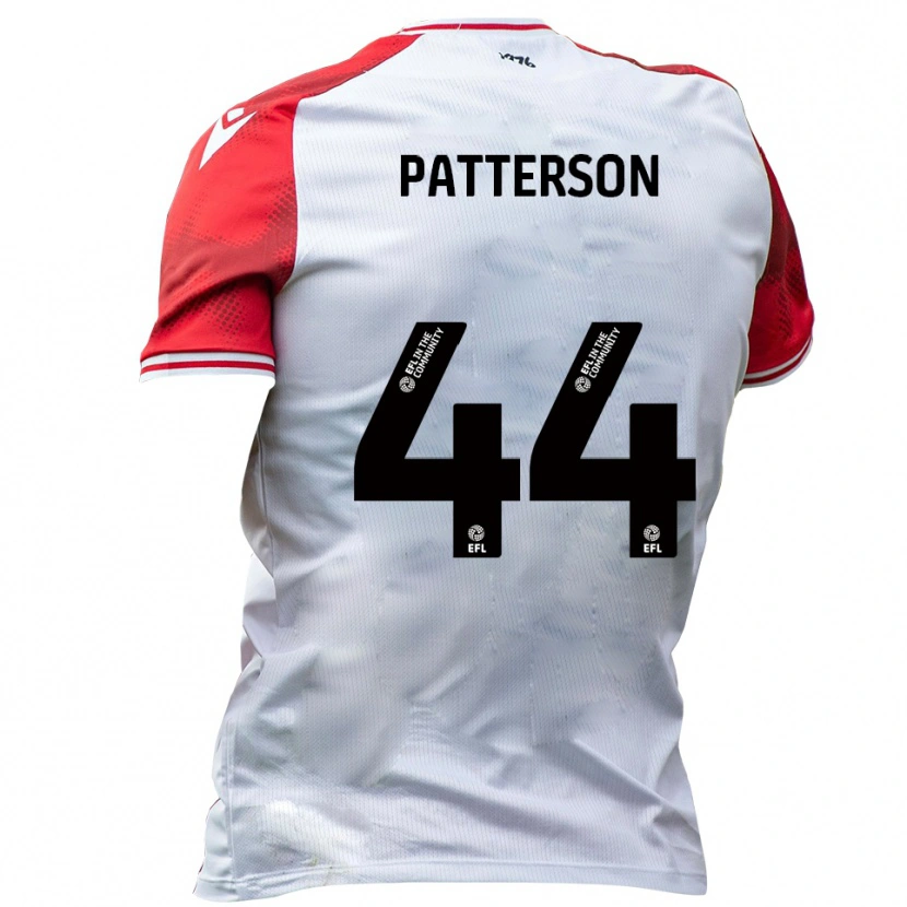 Danxen Kid Phoenix Patterson #44 White Red Home Jersey 2025/26 T-Shirt