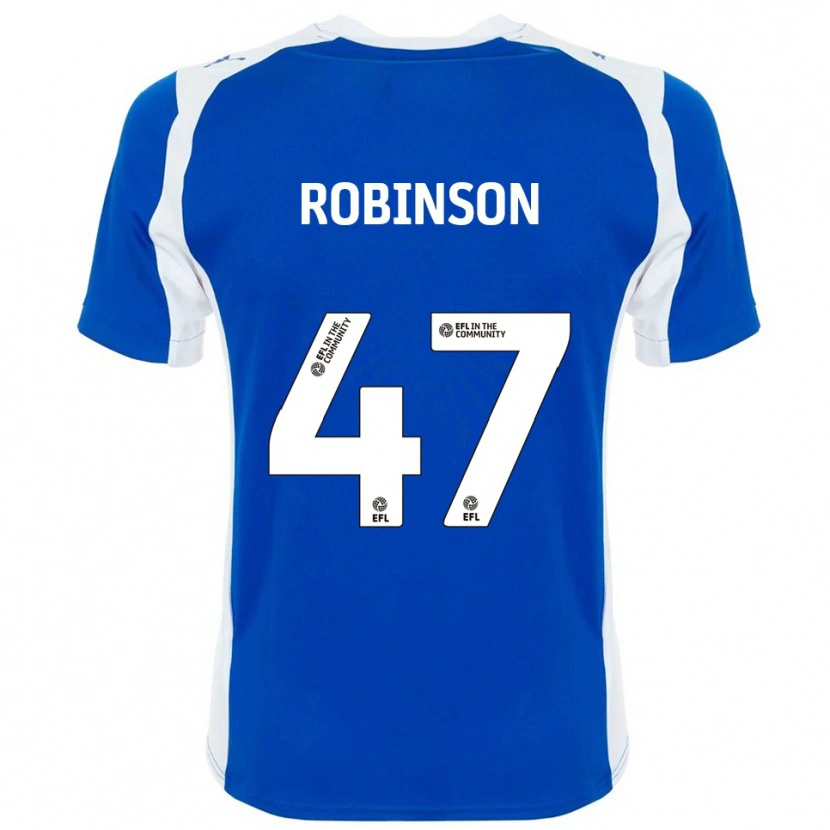Danxen Kid Josh Robinson #47 Blue White Home Jersey 2025/26 T-Shirt