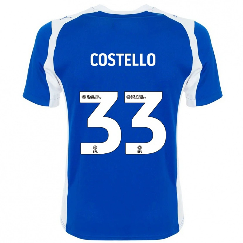 Danxen Kid Tom Costello #33 Blue White Home Jersey 2025/26 T-Shirt