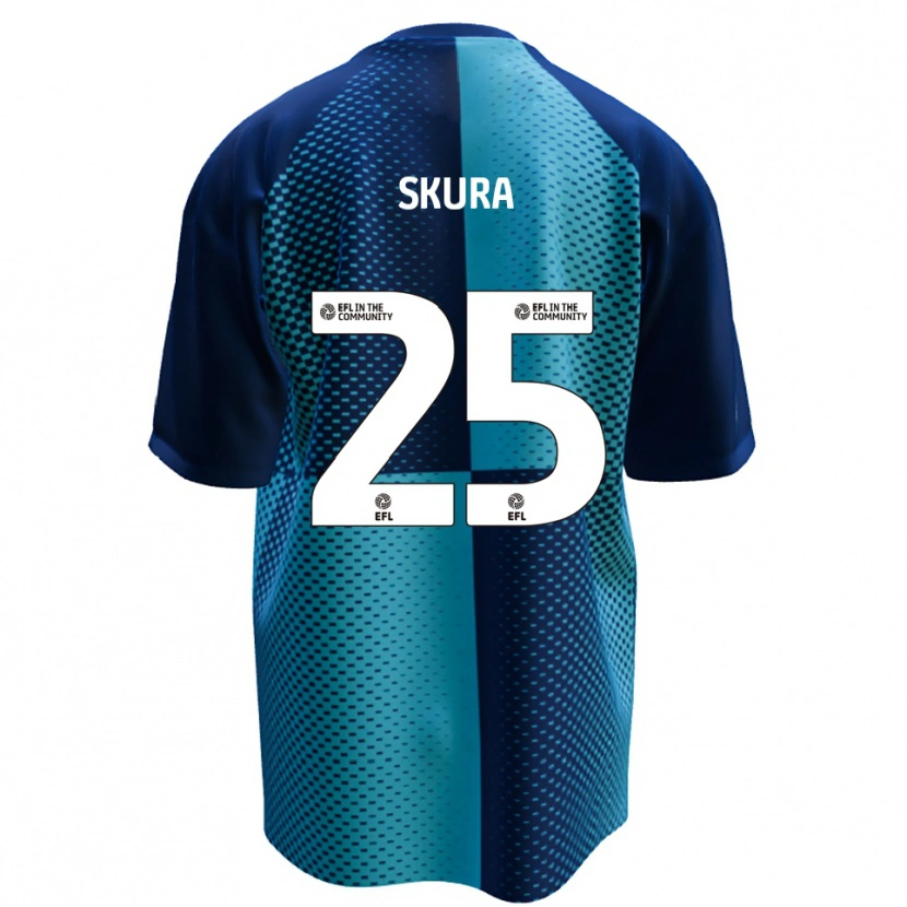 Danxen Kid Declan Skura #25 Blue Sky Blue Home Jersey 2025/26 T-Shirt