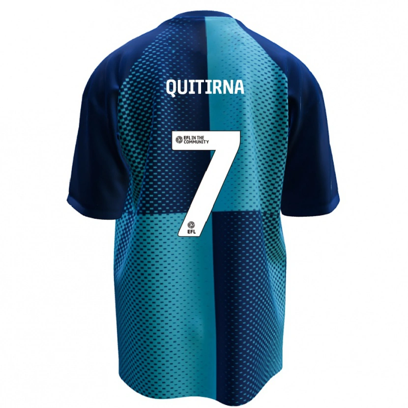 Danxen Kid Armando Quitirna #7 Blue Sky Blue Home Jersey 2025/26 T-Shirt
