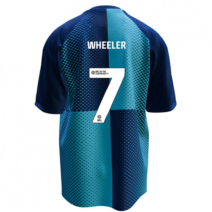 Danxen Kid David Wheeler #7 Blue Sky Blue Home Jersey 2025/26 T-Shirt