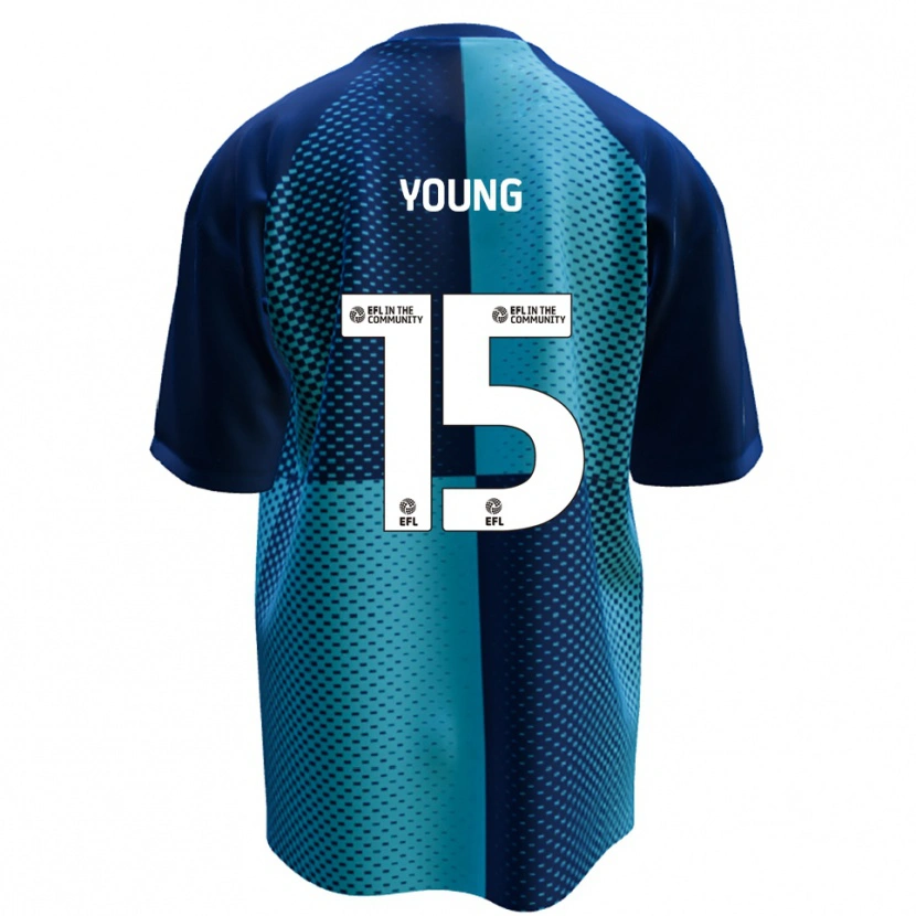 Danxen Kid Jack Young #15 Blue Sky Blue Home Jersey 2025/26 T-Shirt