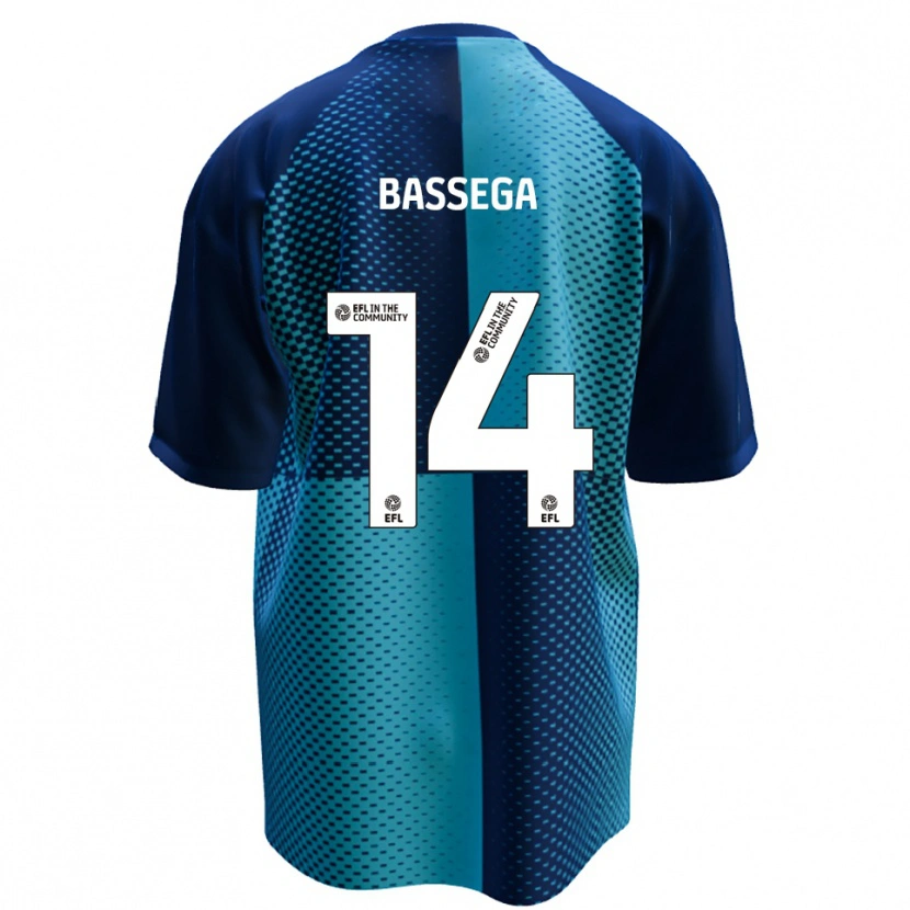 Danxen Kid Nsemi Bassega #14 Blue Sky Blue Home Jersey 2025/26 T-Shirt