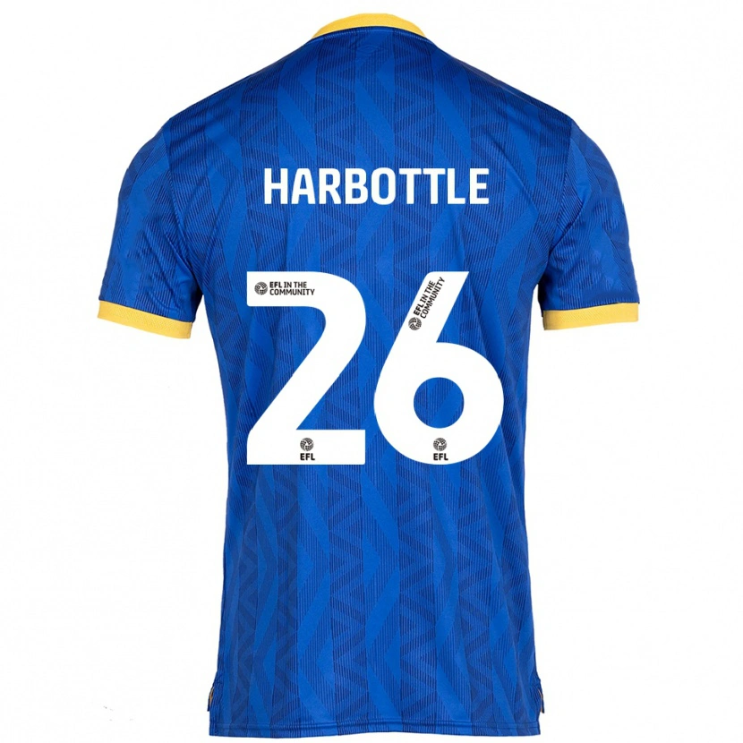 Danxen Kid Riley Harbottle #26 Navy Yellow Home Jersey 2025/26 T-Shirt