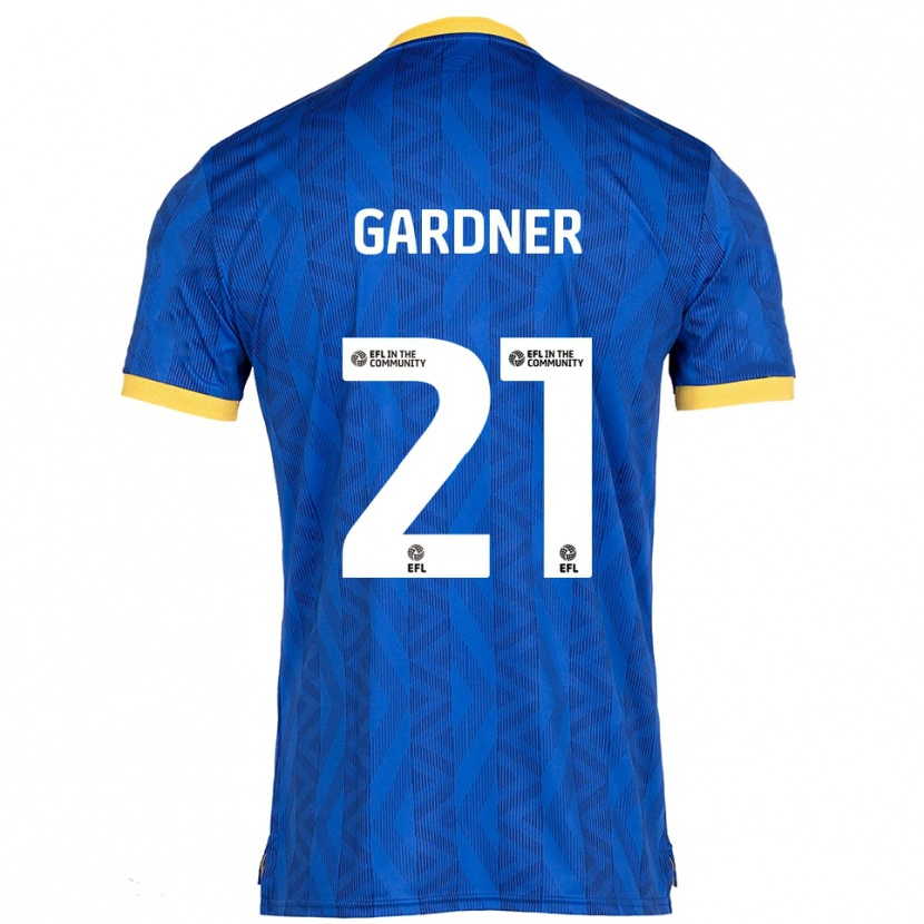 Danxen Kid Remmi Gardner #21 Navy Yellow Home Jersey 2025/26 T-Shirt