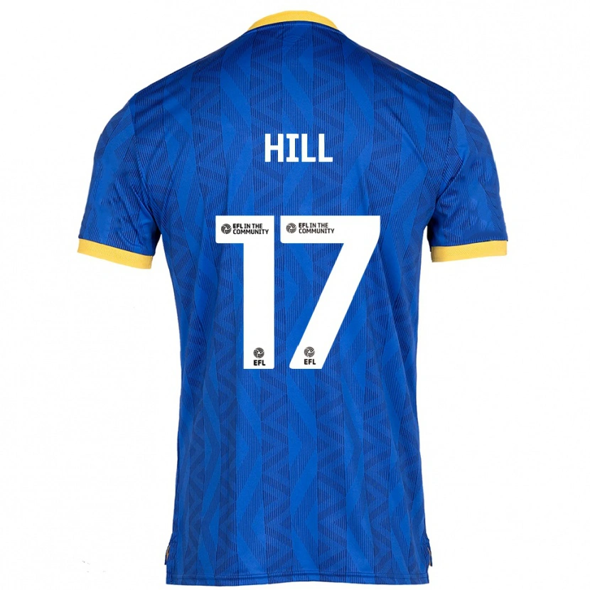 Danxen Kid Anisha Hill #17 Navy Yellow Home Jersey 2025/26 T-Shirt