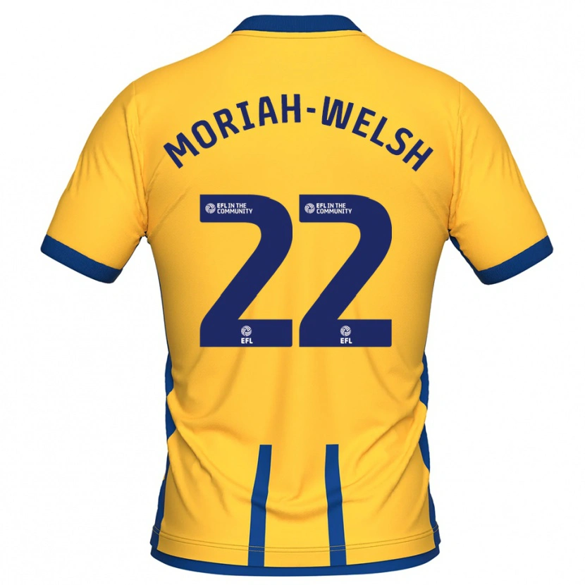 Danxen Kid Nathan Moriah-Welsh #22 Yellow Blue Home Jersey 2025/26 T-Shirt