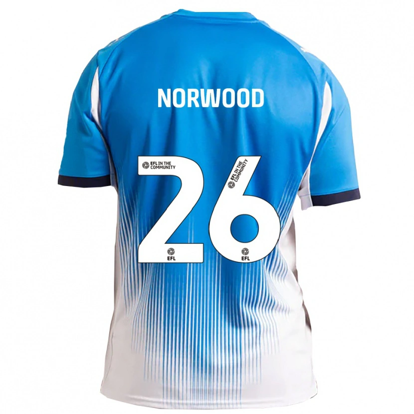 Danxen Kid Oliver Norwood #26 Blue White Home Jersey 2025/26 T-Shirt