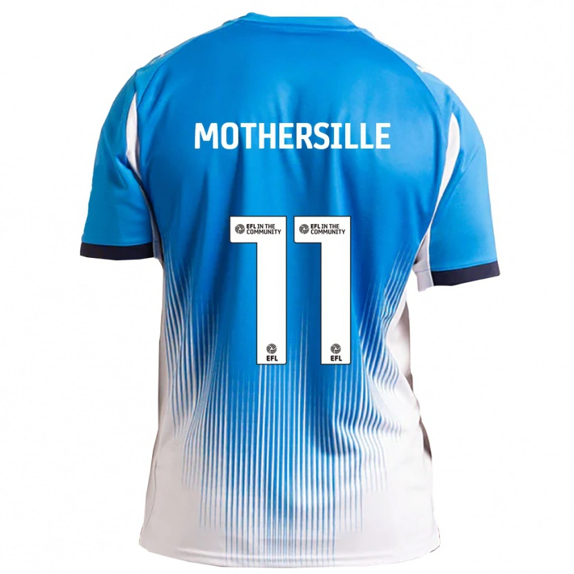 Danxen Kid Malik Mothersille #11 Blue White Home Jersey 2025/26 T-Shirt