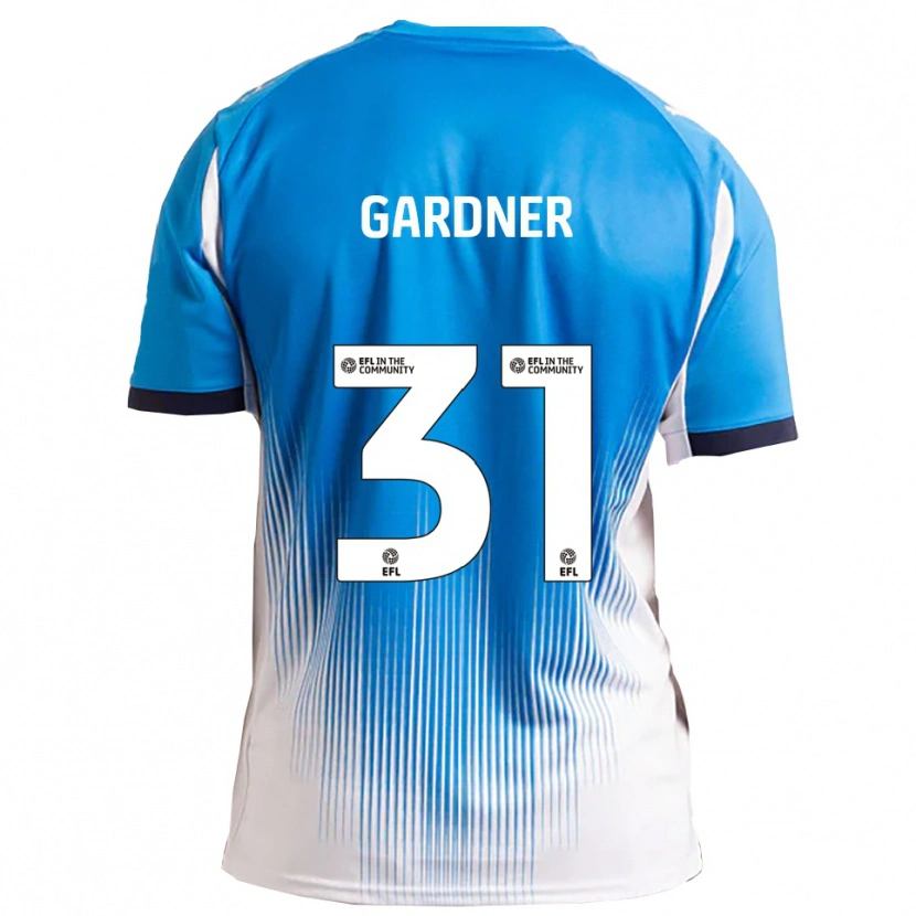Danxen Kid Che Gardner #31 Blue White Home Jersey 2025/26 T-Shirt
