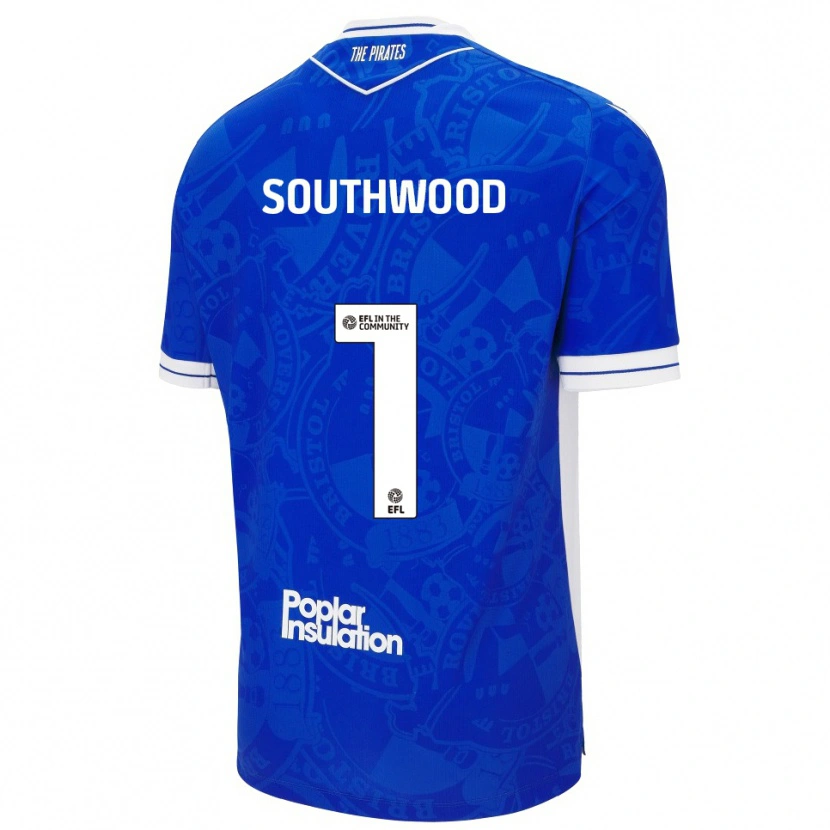 Danxen Kid Luke Southwood #1 Blue White Home Jersey 2025/26 T-Shirt