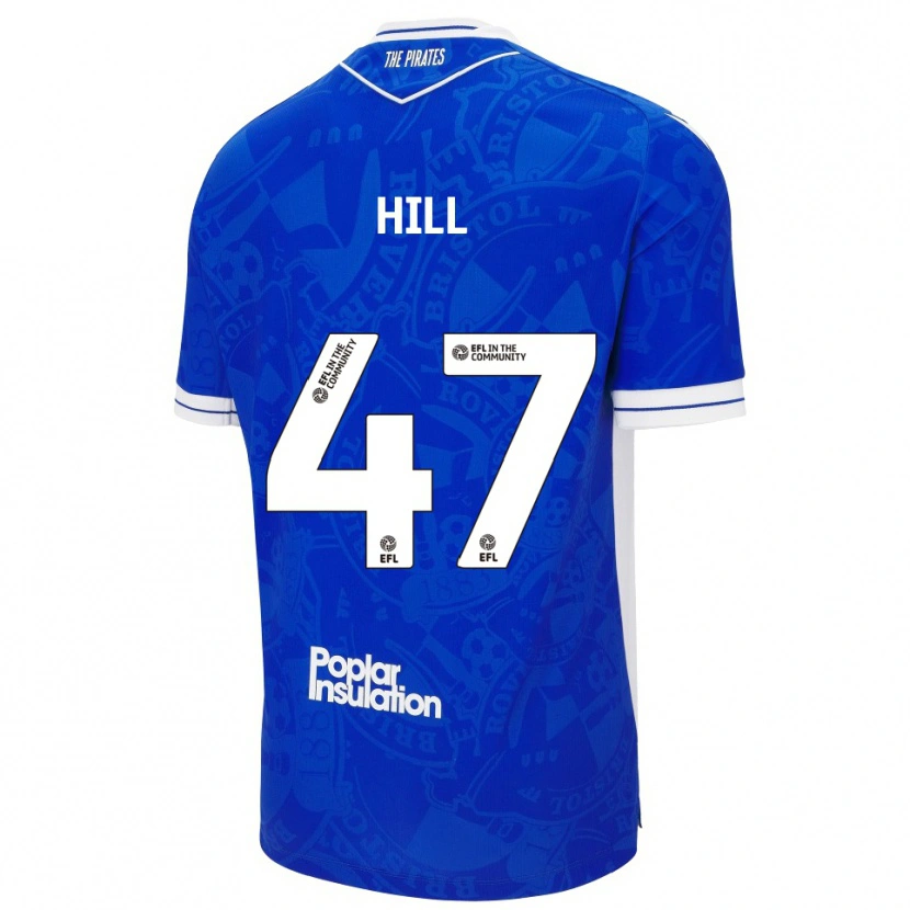 Danxen Kid Kian Hill #47 Blue White Home Jersey 2025/26 T-Shirt