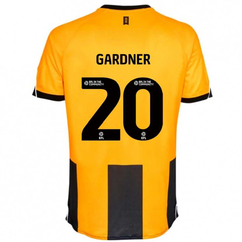Danxen Kid Gary Gardner #20 Orange Black Home Jersey 2025/26 T-Shirt
