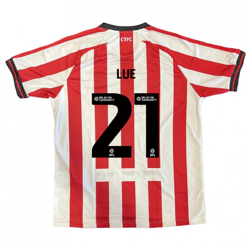 Danxen Kid Una Lue #21 Red White Black Home Jersey 2025/26 T-Shirt