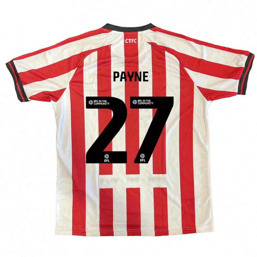 Danxen Kid Lewis Payne #27 Red White Black Home Jersey 2025/26 T-Shirt