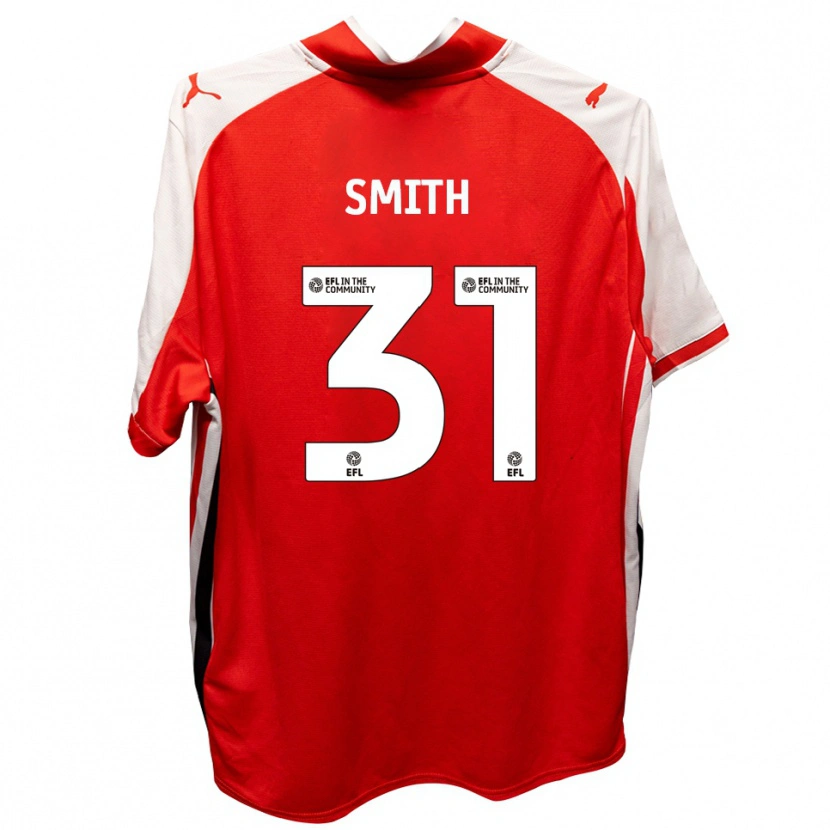 Danxen Kid Pele Smith #31 Red White Home Jersey 2025/26 T-Shirt