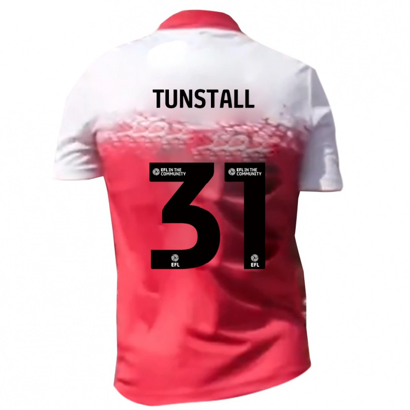 Danxen Kid Finlay Tunstall #31 Red White Home Jersey 2025/26 T-Shirt