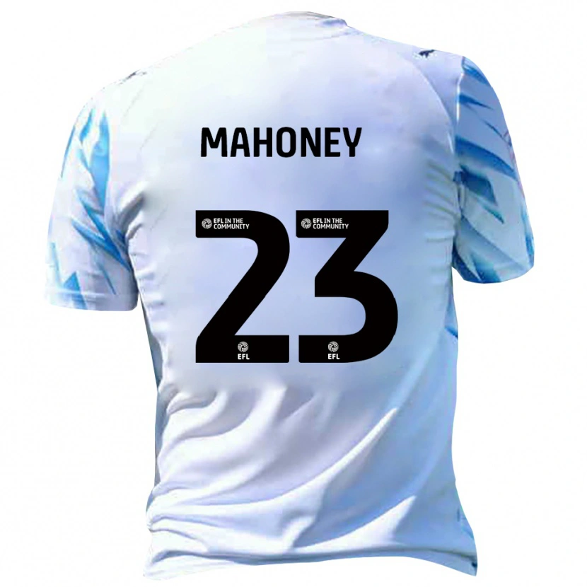 Danxen Kid Connor Mahoney #23 White Sky Blue Home Jersey 2025/26 T-Shirt