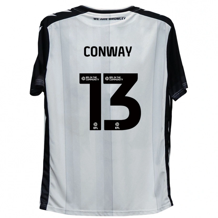 Danxen Kid Monty Conway #13 White Black Home Jersey 2025/26 T-Shirt