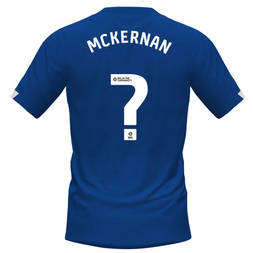 Danxen Kid Marcus Mckernan #0 Blue White Home Jersey 2025/26 T-Shirt