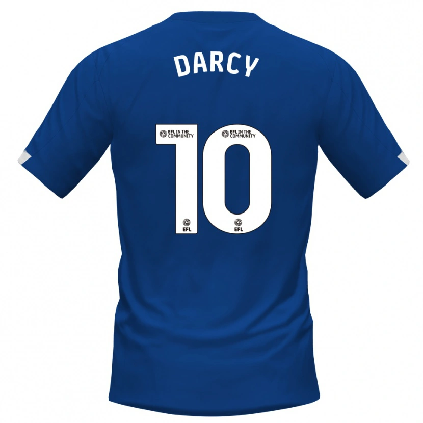 Danxen Kid Ronan Darcy #10 Blue White Home Jersey 2025/26 T-Shirt