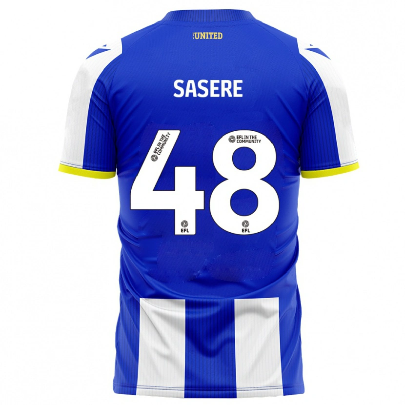 Danxen Kid James Sasere #48 Blue White Home Jersey 2025/26 T-Shirt