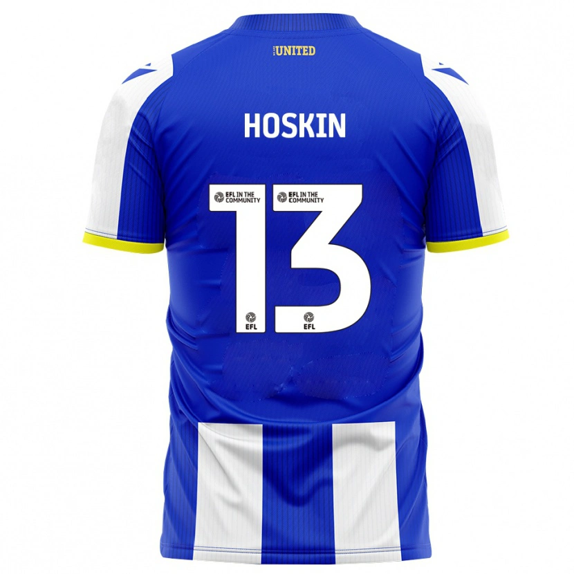 Danxen Kid Owen Hoskin #13 Blue White Home Jersey 2025/26 T-Shirt