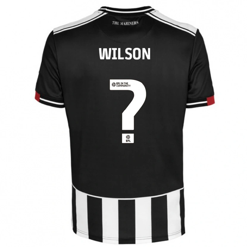Danxen Kid Ellie Wilson #0 Black White Red Home Jersey 2025/26 T-Shirt