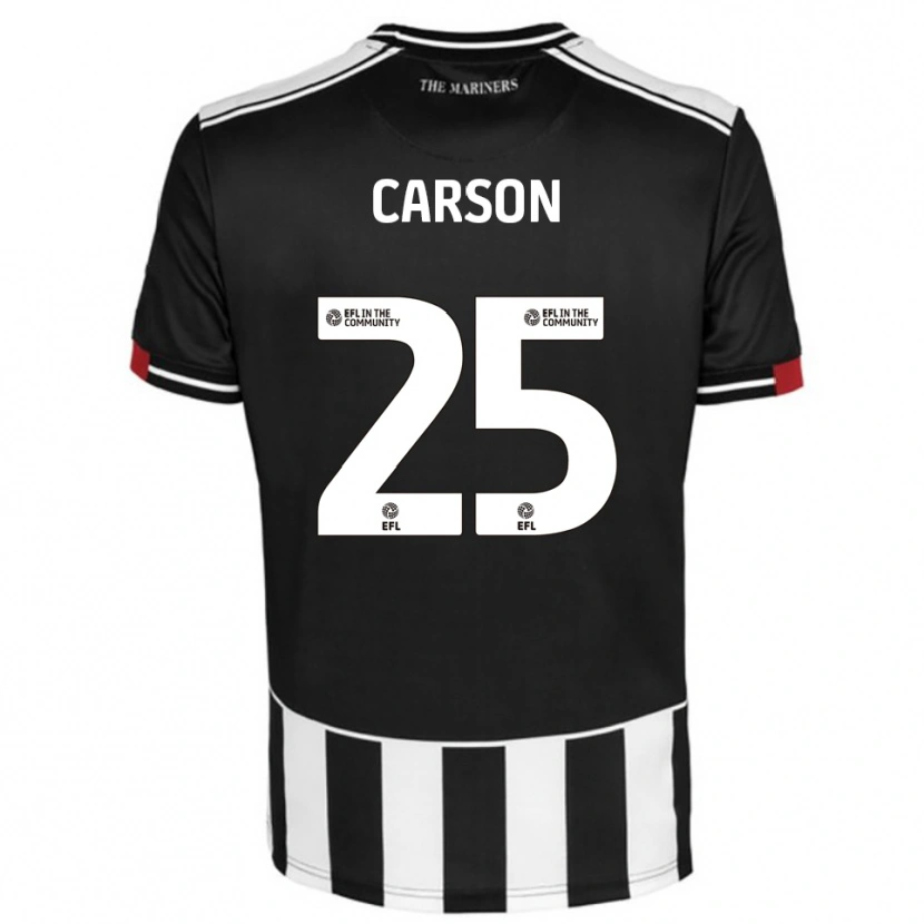 Danxen Kid Matty Carson #25 Black White Red Home Jersey 2025/26 T-Shirt
