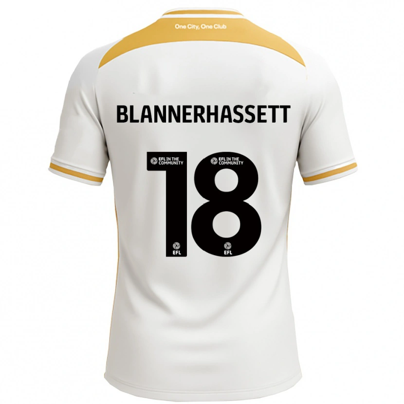 Danxen Kid Tommy Blannerhassett #18 White Gold Home Jersey 2025/26 T-Shirt