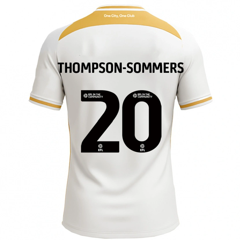 Danxen Kid Kane Thompson-Sommers #20 White Gold Home Jersey 2025/26 T-Shirt