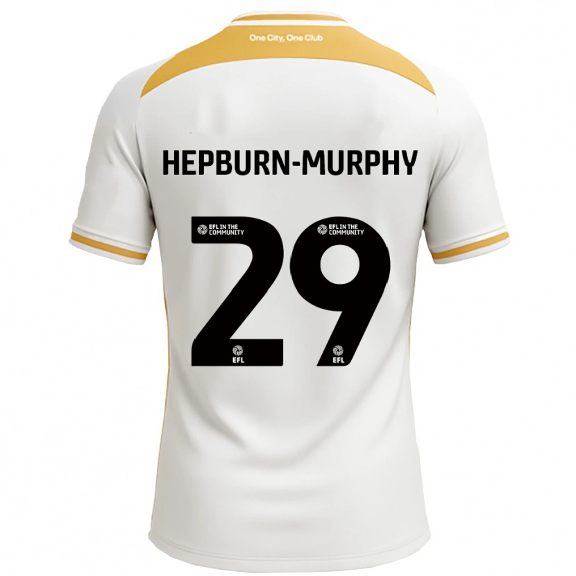 Danxen Kid Rushian Hepburn-Murphy #29 White Gold Home Jersey 2025/26 T-Shirt