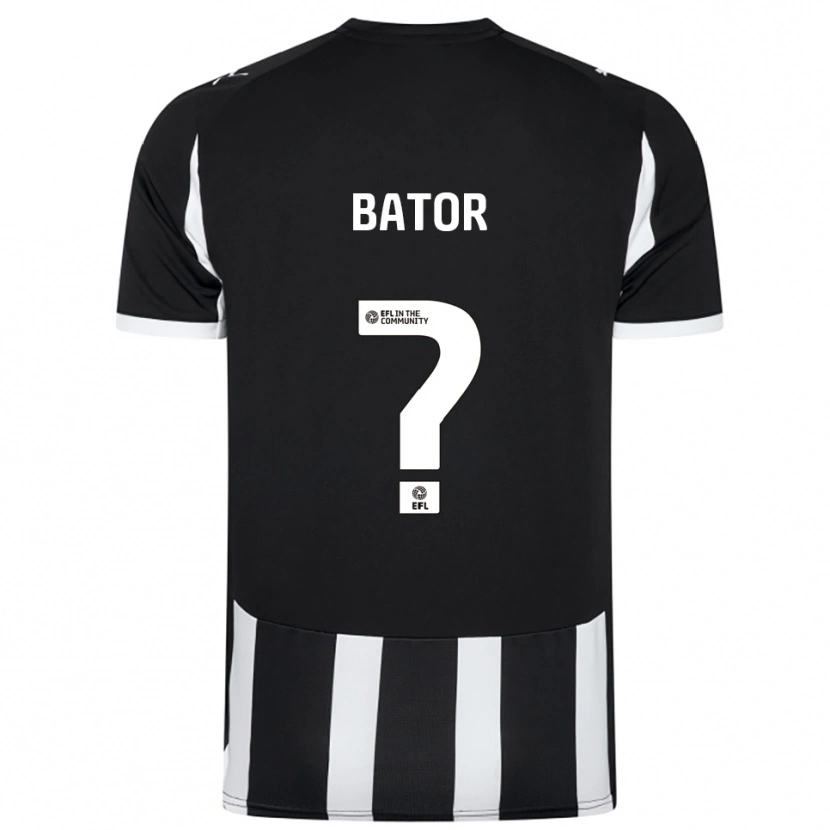 Danxen Kid Sam Bator #0 Black White Home Jersey 2025/26 T-Shirt
