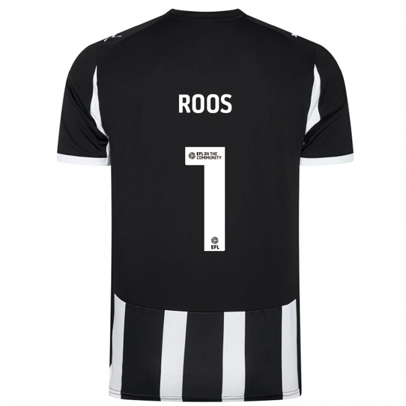 Danxen Kid Kelle Roos #1 Black White Home Jersey 2025/26 T-Shirt