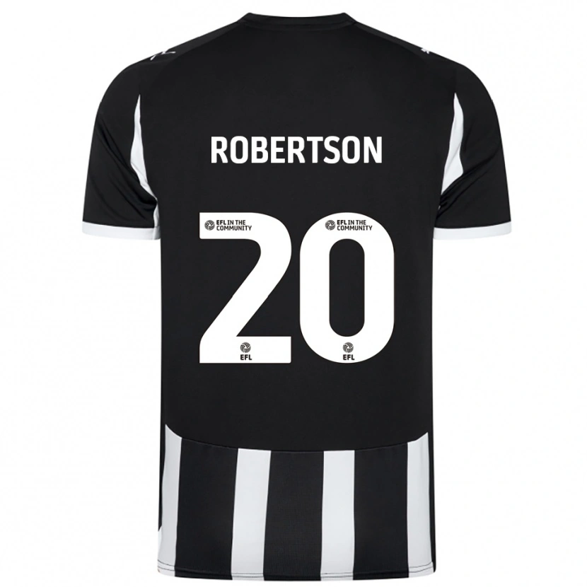 Danxen Kid Scott Robertson #20 Black White Home Jersey 2025/26 T-Shirt