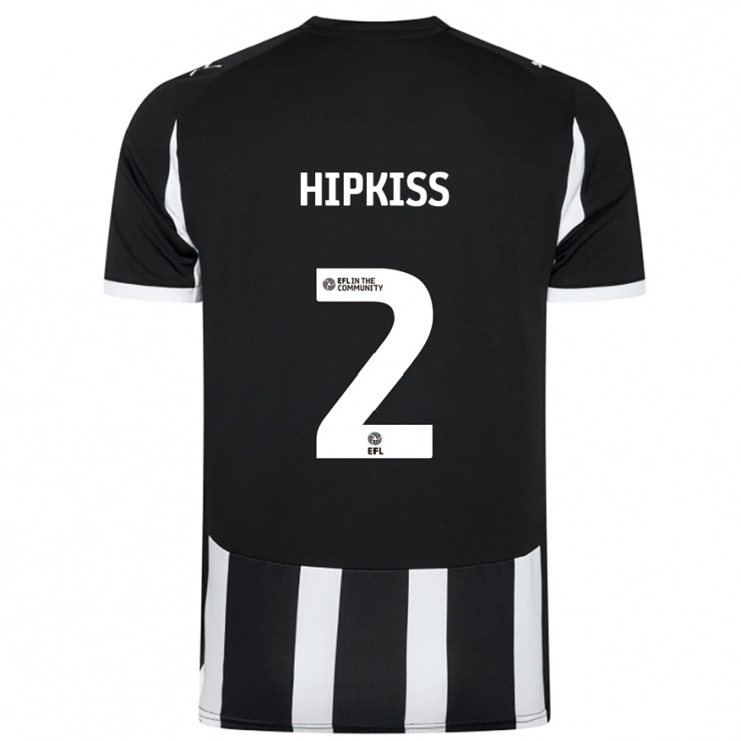 Danxen Kid Stanley Hipkiss #2 Black White Home Jersey 2025/26 T-Shirt
