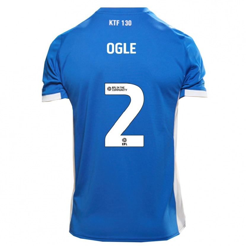 Danxen Kid Reagan Ogle #2 Blue White Home Jersey 2025/26 T-Shirt