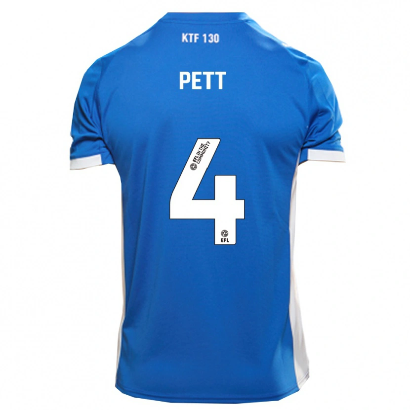 Danxen Kid Tom Pett #4 Blue White Home Jersey 2025/26 T-Shirt