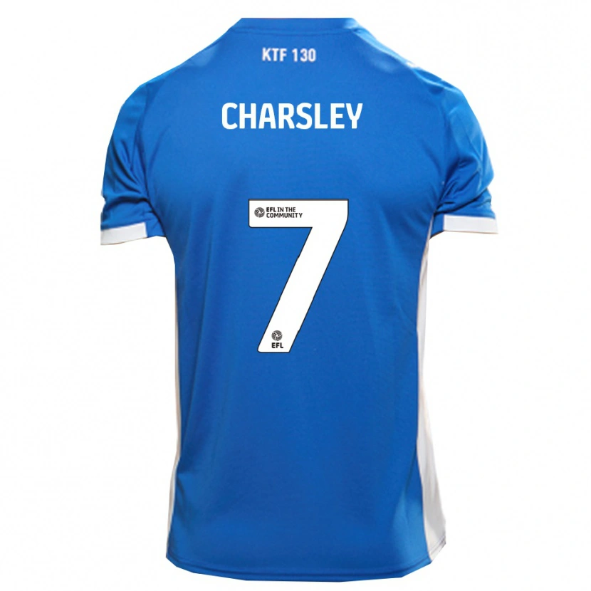 Danxen Kid Harry Charsley #7 Blue White Home Jersey 2025/26 T-Shirt