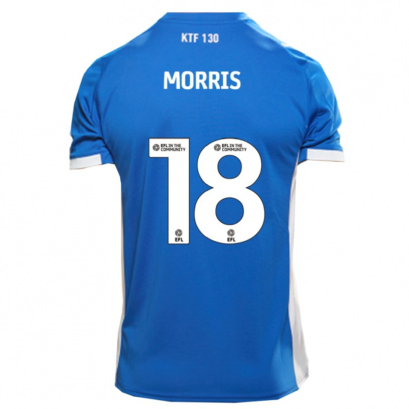 Danxen Kid Kieron Morris #18 Blue White Home Jersey 2025/26 T-Shirt
