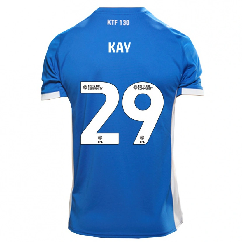 Danxen Kid Josh Kay #29 Blue White Home Jersey 2025/26 T-Shirt