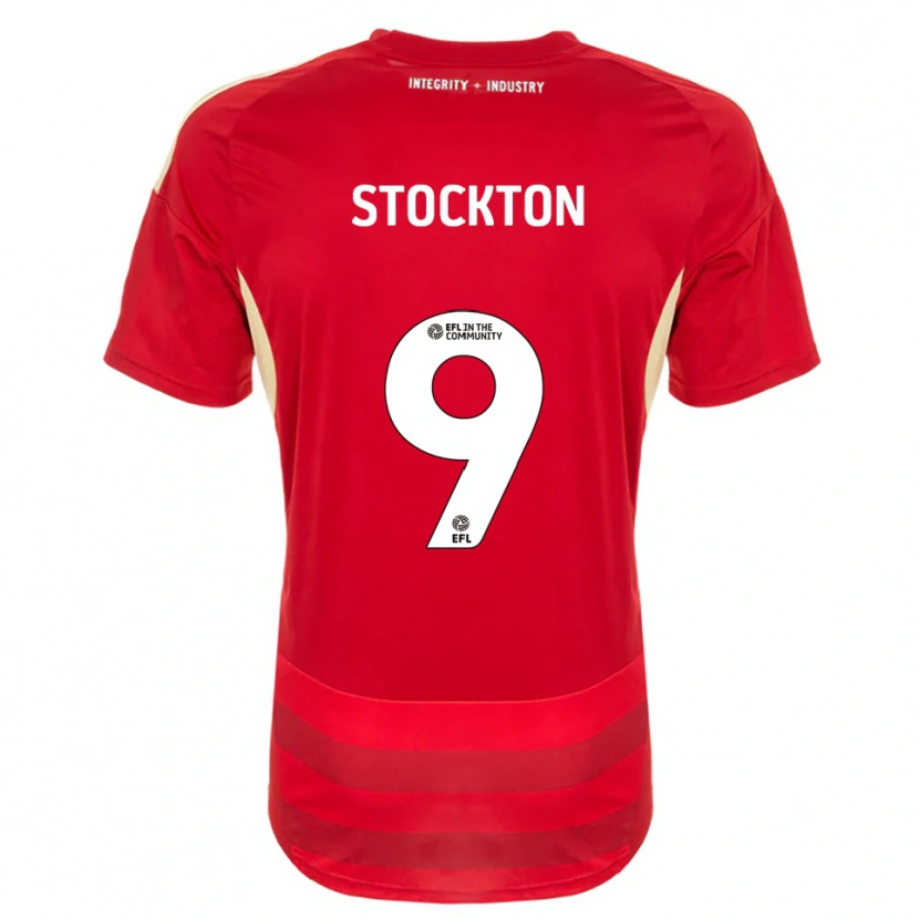 Danxen Kid Cole Stockton #9 Red White Home Jersey 2025/26 T-Shirt