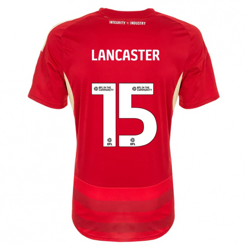 Danxen Kid Darcy Lancaster #15 Red White Home Jersey 2025/26 T-Shirt
