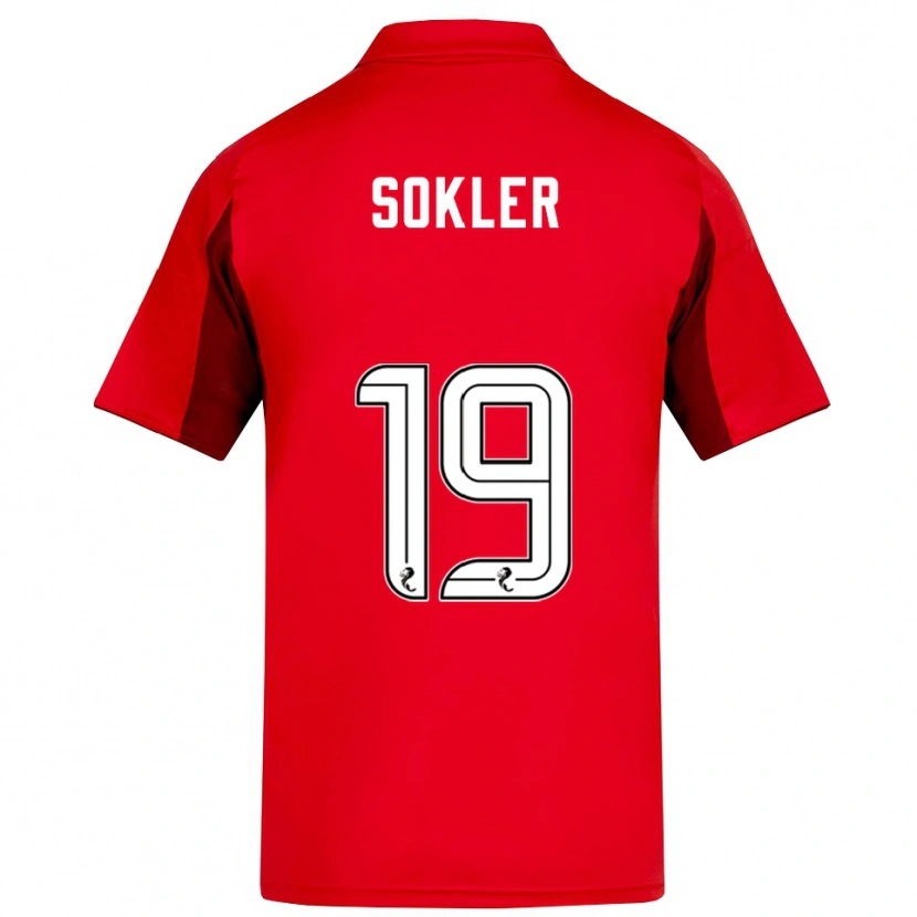 Danxen Kid Ester Sokler #19 Red Burgundy Home Jersey 2025/26 T-Shirt