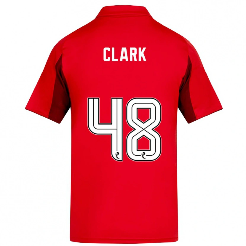 Danxen Kid Ellis Clark #48 Red Burgundy Home Jersey 2025/26 T-Shirt