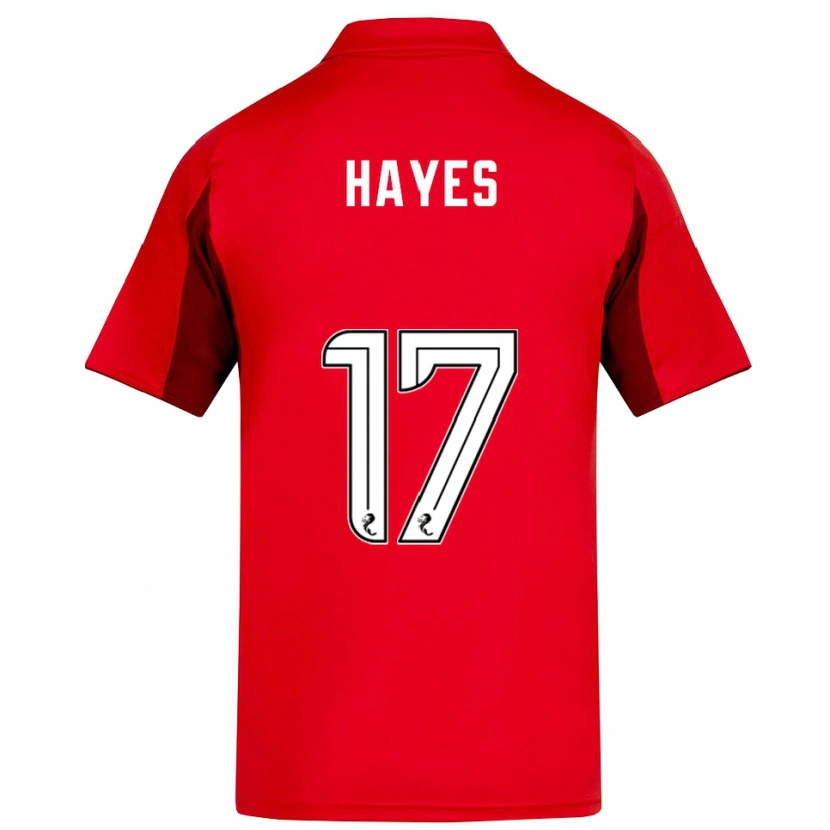 Danxen Kid Jonny Hayes #17 Red Burgundy Home Jersey 2025/26 T-Shirt