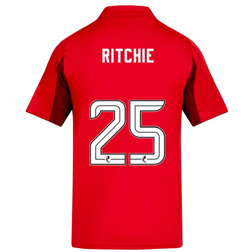 Danxen Kid Tom Ritchie #25 Red Burgundy Home Jersey 2025/26 T-Shirt