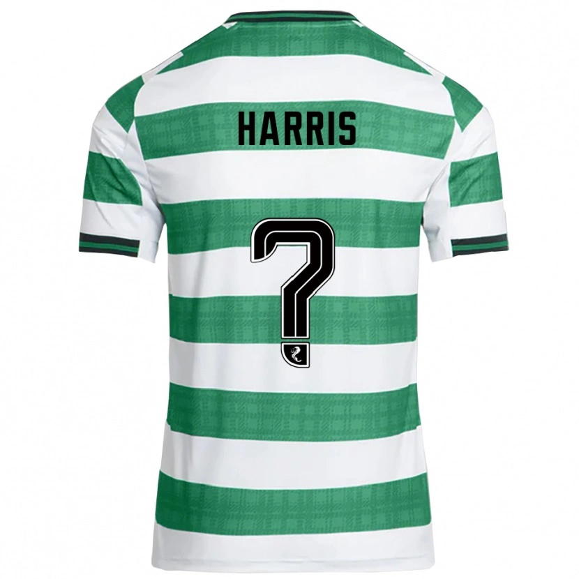 Danxen Kid Mark Harris #0 Green White Home Jersey 2025/26 T-Shirt