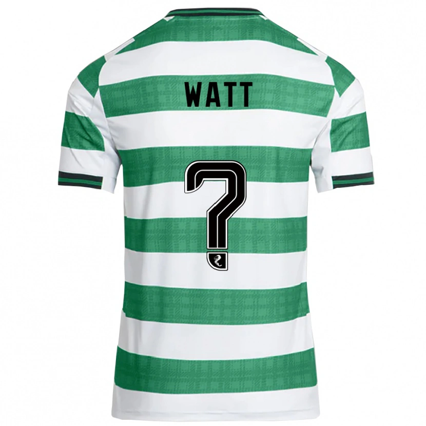 Danxen Kid Lennon Watt #0 Green White Home Jersey 2025/26 T-Shirt